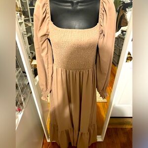 ELEGANT Beige fairytale dress